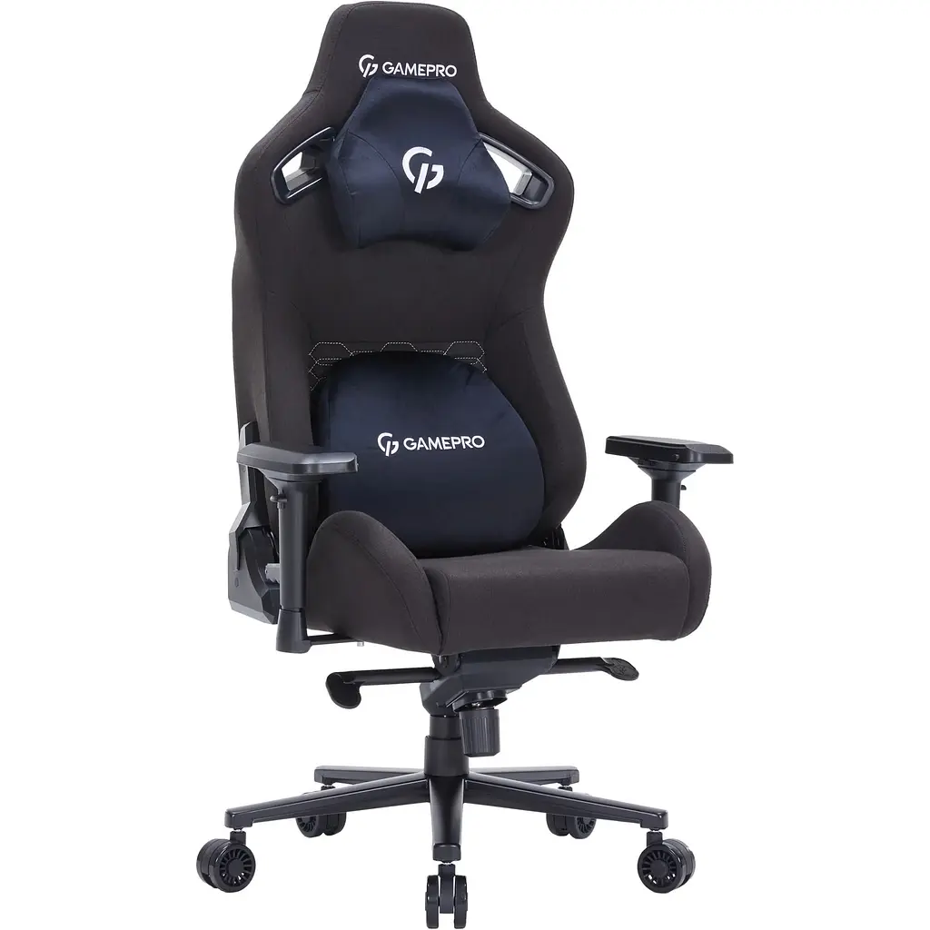 Геймерське крісло GamePro GC900B Size XL Fabric Black [126421] - фото 5