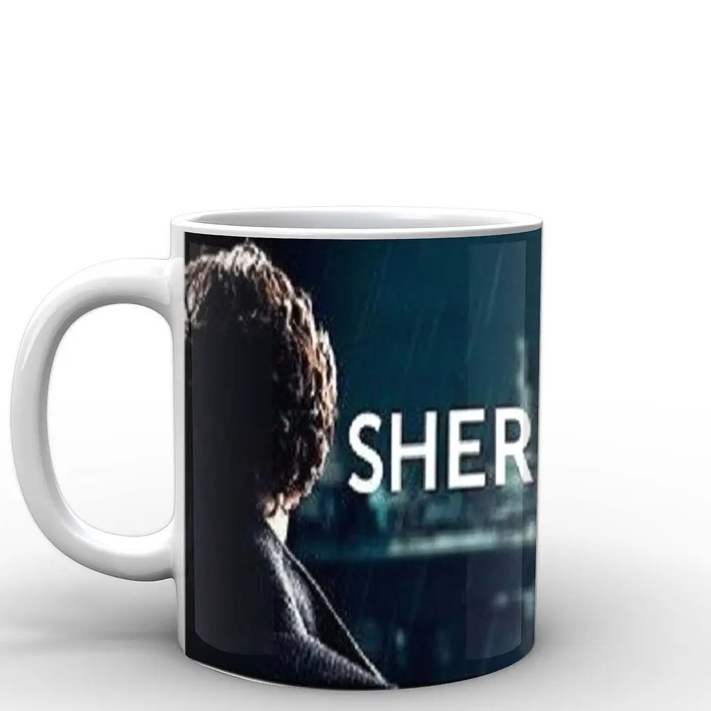 Кухоль GeekLand Шерлок Холмс Sherlock Enemies SH.002.02 330 мл білий - фото 2
