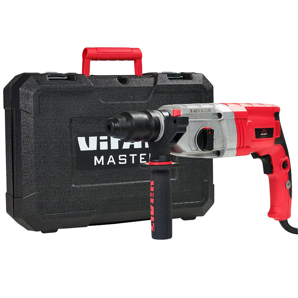 Vitals Перфоратор Master Ra 3085HBm magnalium SDS-plus+ШЗП 850Вт 3.5Дж кейс 3.72кг - фото 8