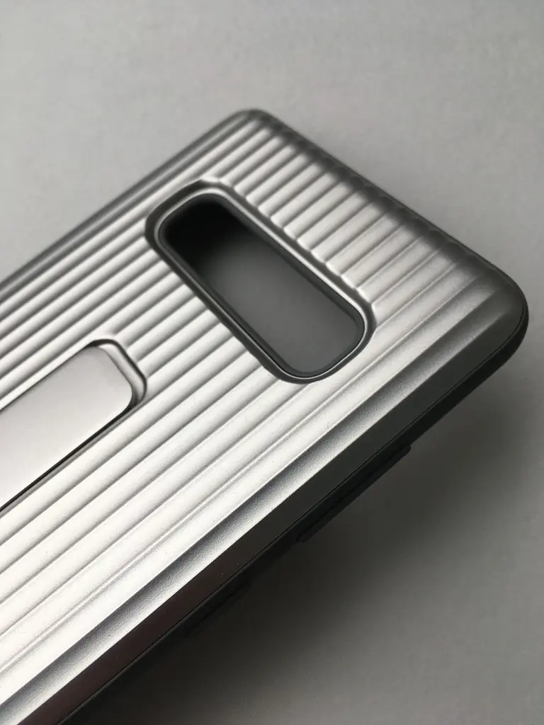 Чохол протиударний із підставкою Protective Rugged Standing Cover EF-RG973CSEGRU для Samsung Galaxy S10 Silver - фото 5