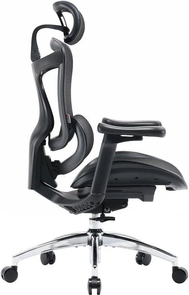 Ігрове крісло Sihoo DORO C300L Mesh Black (DORO-C300L-A3-101) - фото 4