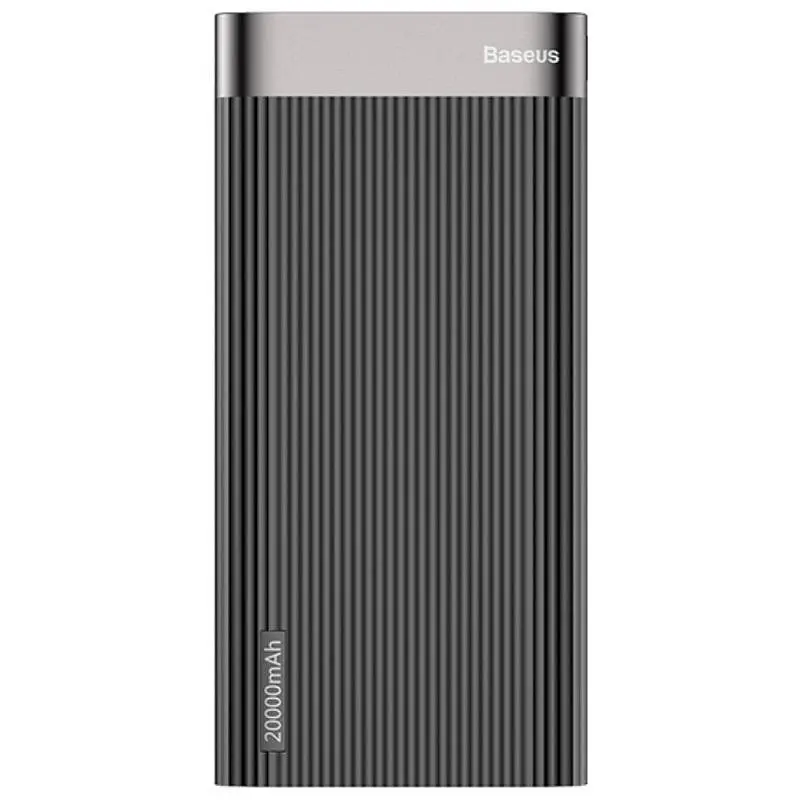 Портативная батарея Powerbank Baseus Parallel QC3.0 + Type-C PD 20000 mAh PPALL-APX01 Black - фото 3