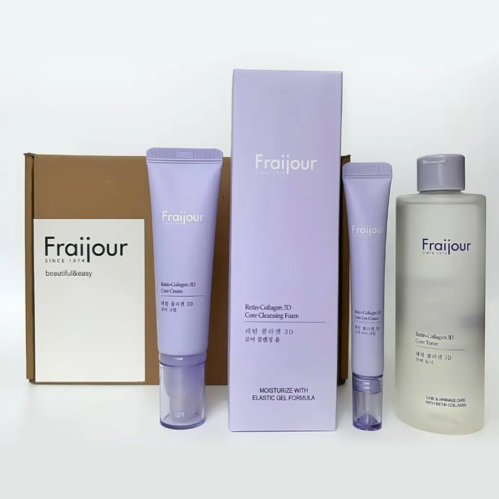 Набір Ліфтинг та Освітлення Retin-Collagen 3D Core toner Fraijour - фото 2