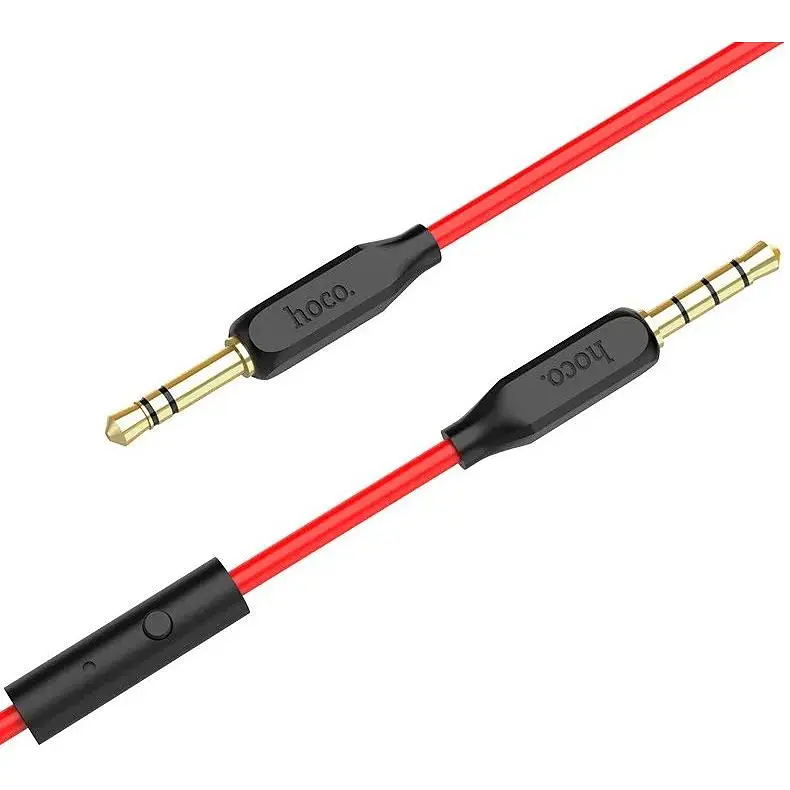 Кабель Hoco AUX audio cable with mic UPA12 1 м - фото 3