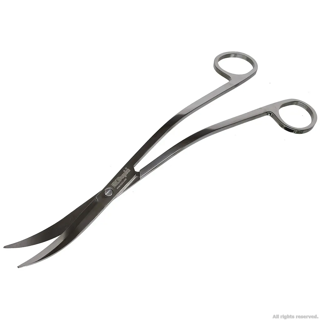 Ножиці вигнуті Dupla Scaping Tool Stainless Steel Scissor curved S 23.5см (80020) - фото 4