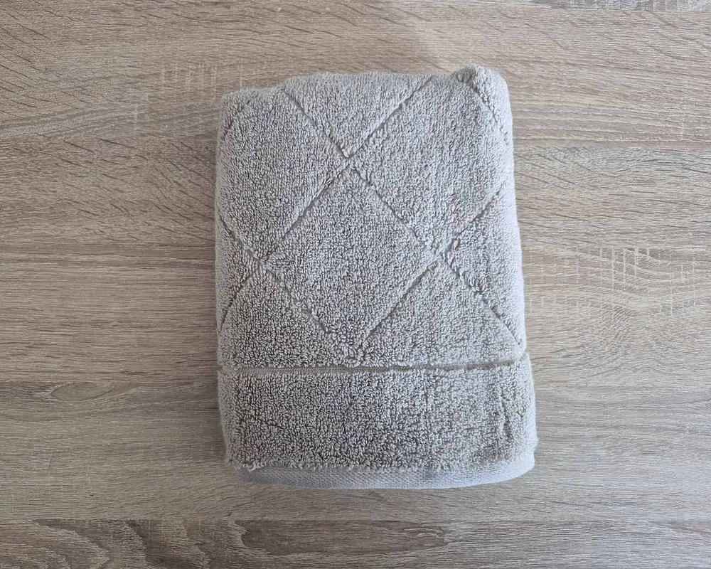 Набір турецьких махрових рушників Cestepe MicroCotton Premium 3 штуки 50x90 Eva 2 щільність 600 г/м2 - фото 6