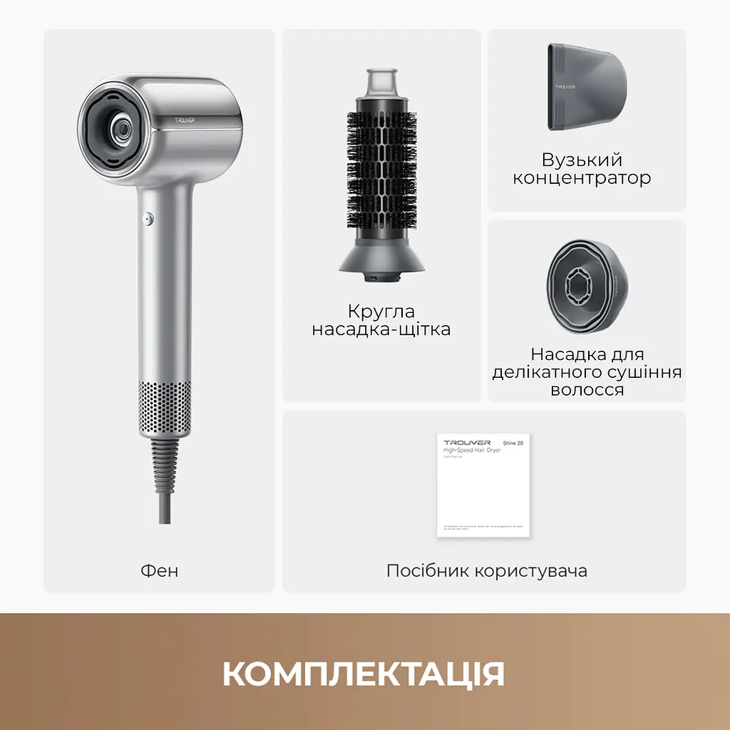 Фен MOVA Shine 20 (AMSH20-SIL) - фото 11