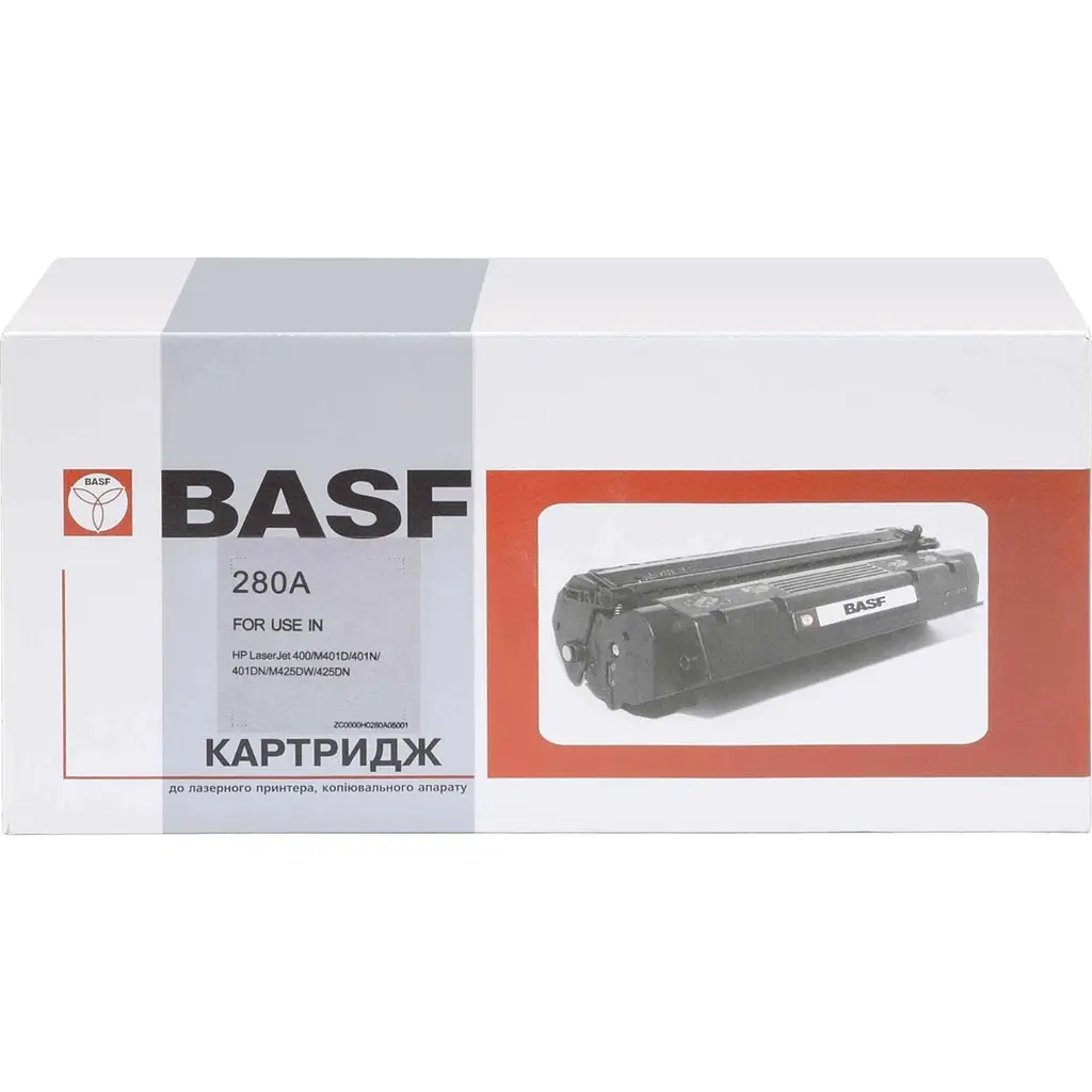 Картридж тон. BASF для HP LJ M425dn аналог CF280A/CE505A/Canon 719 Black ( 2700 ст.) (BASF-KT-CF280A) - фото 2