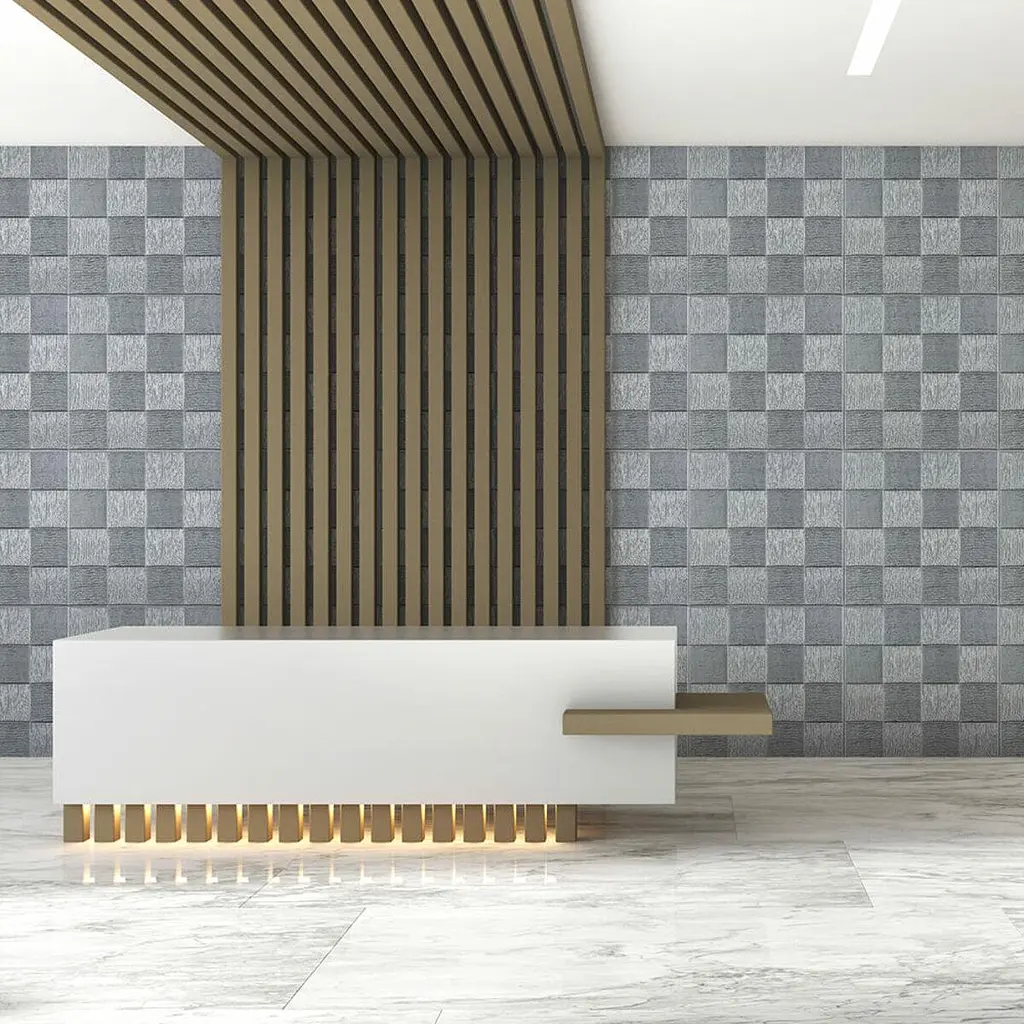 Самоклеюча декоративна стельова стінна 3D панель Sticker Wall 700x700x5мм 186 SW-00000491 - фото 6