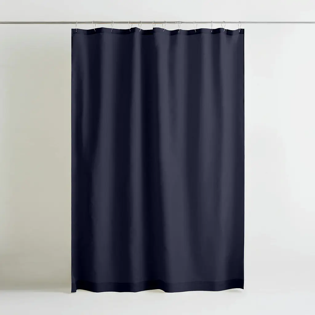 Шторка для душу та ванної Cosas з кільцями 180х200 denim, індиго (ShowerCurtains_16Denim_DUK_180x200_Hook) - фото 2