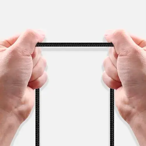 Кабель Baseus Tungsten Gold Fast Charging Cable Type-C to Type-C 240W 1m CAWJ040001 Black - фото 6