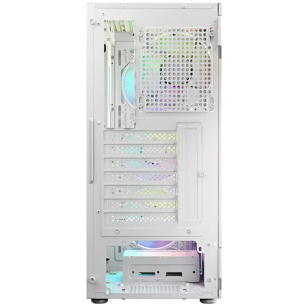 Корпус LogicConcept PORTOS MESH+GLASS ARGB fans 4x120 мм WHITE без БЖ ATX (AT-PORTOS-20-0000000-0002) - фото 7