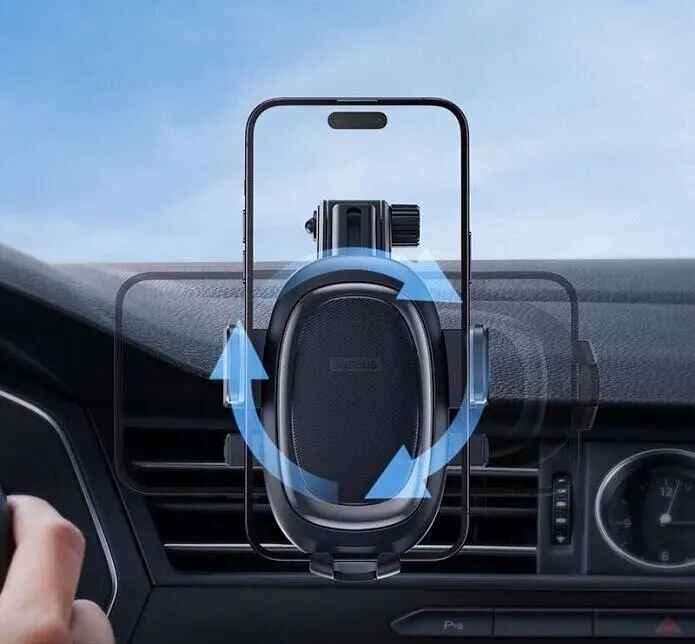 Автотримач Baseus UltraControl Pro Black (C40351600113-00) [127625] - фото 7