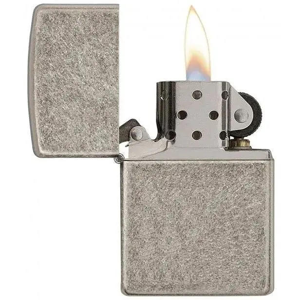 Запальничка Zippo Armor Antq Slvr Plt - фото 2