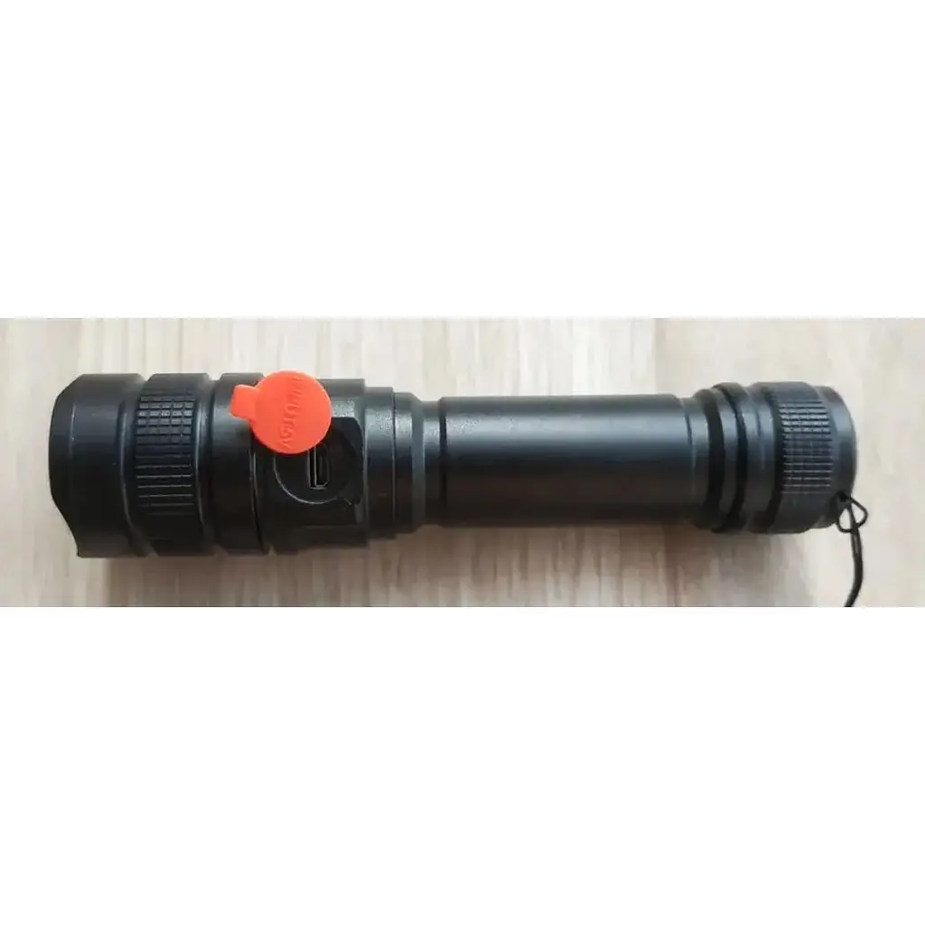 Ліхтар ручний RB-270 T6 акумуляторний із зумом LED Zoom 18650 micro-USB - фото 6