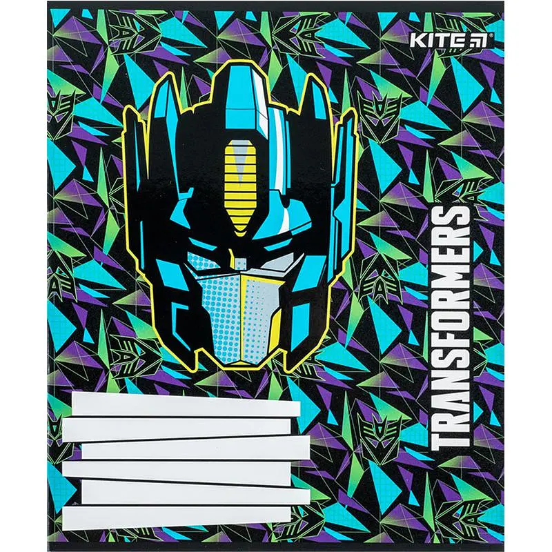 Набір зошитів Kite Transformers А5 в косу лінію 12 аркушів 25 шт. (TF24-235) - фото 3