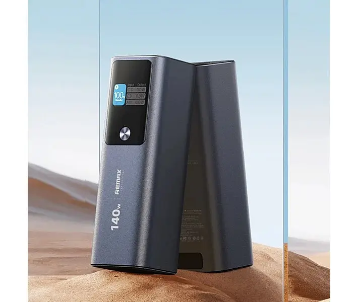 Універсальна мобільна батарея - Павербанк Remax RPP-662 25200mAh PD 140W QC 22.5 W з дисплеєм - фото 5