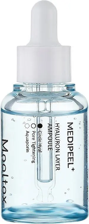Глибокозволожуюча сироватка з гіалуроновою кислотою 50 мл Medi Peel Mooltox Hyaluron Layer Ampoule