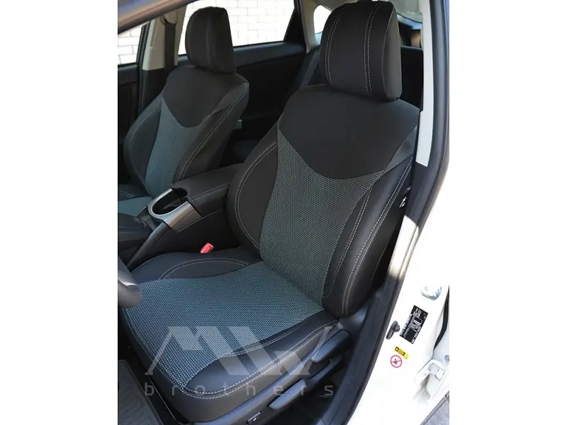 Авточохли модельні MW Brothers для Toyota Prius c 2009 - фото 5