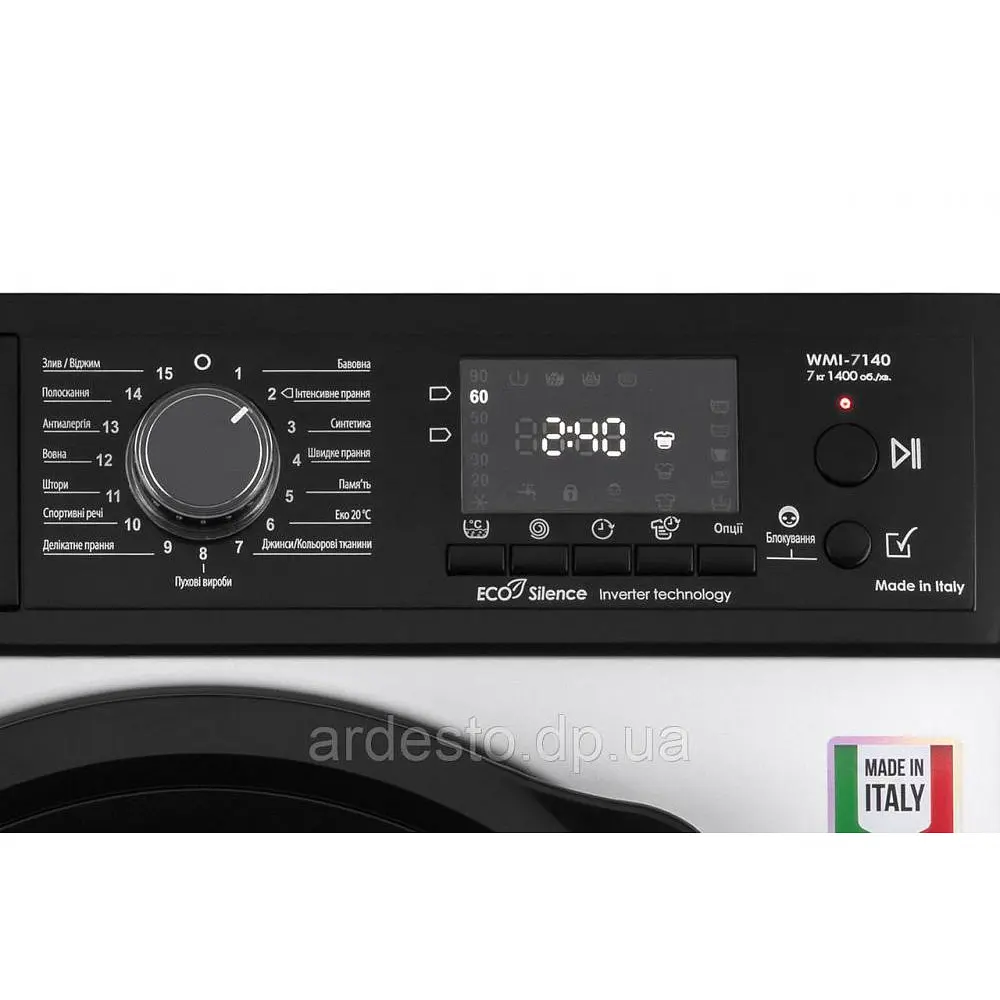 Стиральная машина Ardesto WMI-7140 автоматическая - фото 7