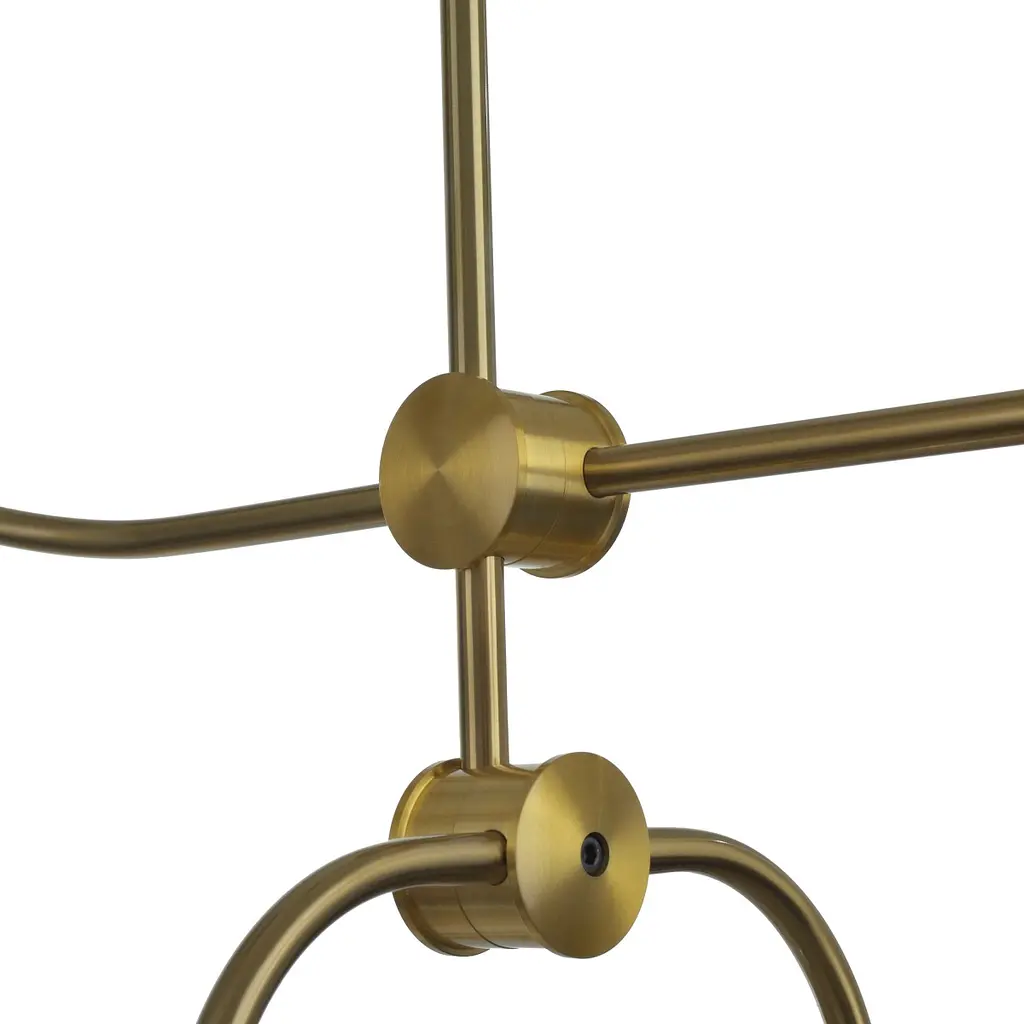 Люстра потолочная Brille E27 60W G (BL-943C/4) - фото 3