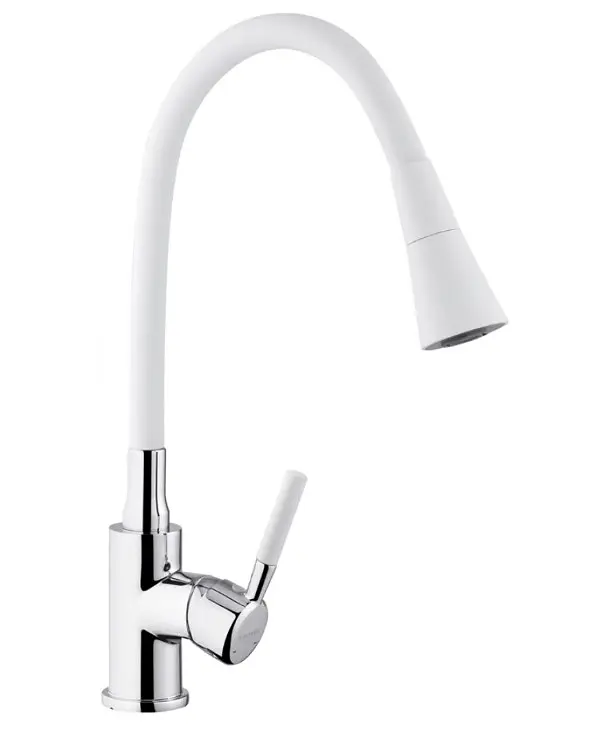 Змішувач для кухні Kroner KRM Kuche - C132WHI (CV033128) - фото 3