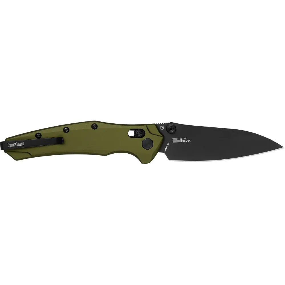 Ніж Kershaw Bareknuckle Od Green - фото 2
