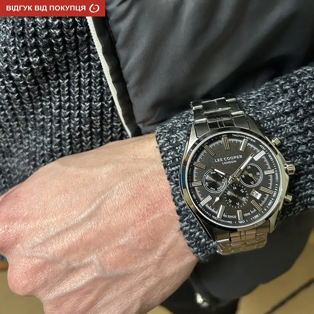 Годинник Lee cooper Fenix Black - фото 9