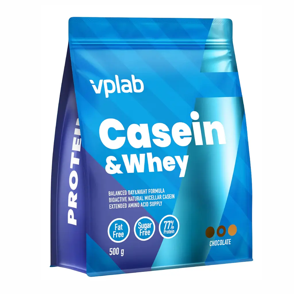 Казеїновий протеїн, Casein & Whey — 500 г Chocolate