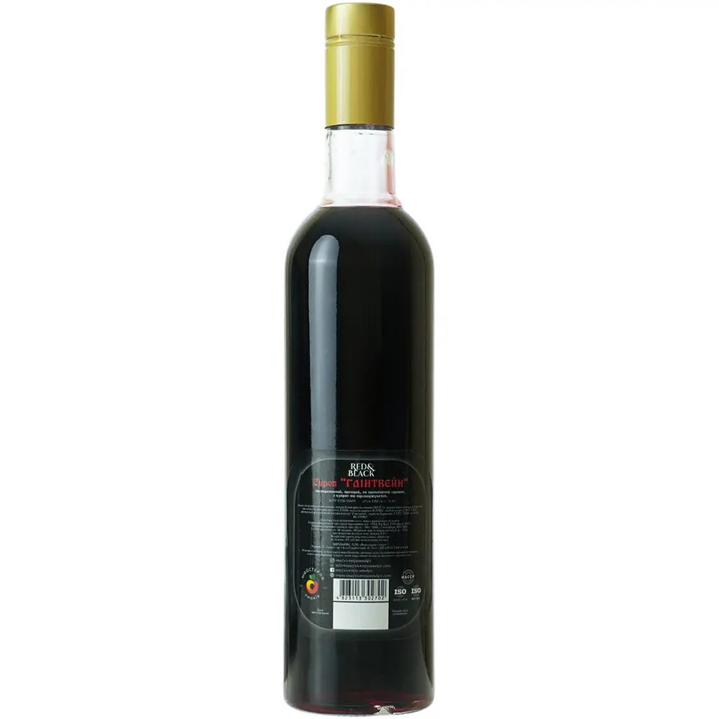 Сироп Red&Black Глинтвейн 0.7 л - фото 3
