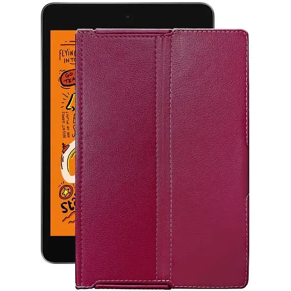 Чехол StatusCASE из экокожи для планшета Apple iPad Mini 5 Бордовый - фото 1