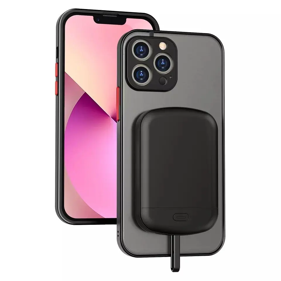 Чехол-аккумулятор XON PowerCase Magnetic XE для iPhone 6 Plus/6S Plus/7 Plus/8 Plus 10000 mAh Black - фото 1