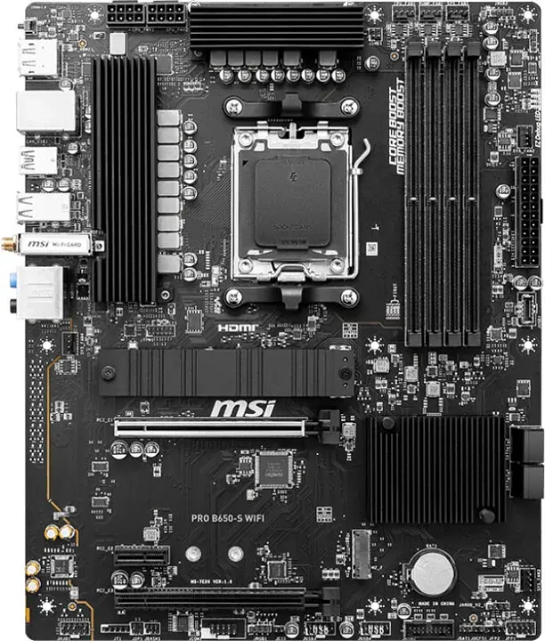 Материнская плата MSI PRO B650-S WIFI (911-7E26-003) - фото 2