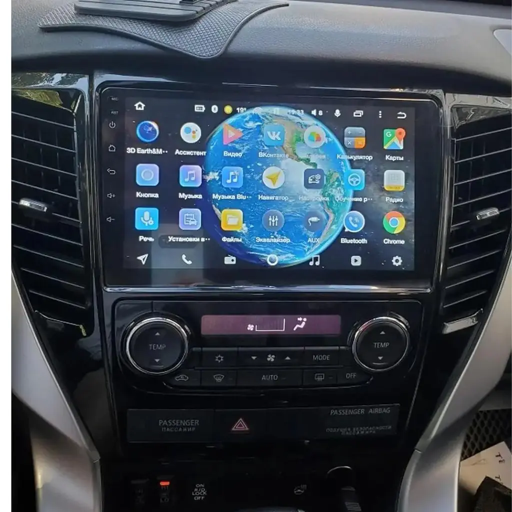 Штатная автомагнитола XPRO Mitsubishi Pajero 2016-2018 (9") +CAN Android 10.1 (4/32) черная (MER-14121_5463) - фото 9