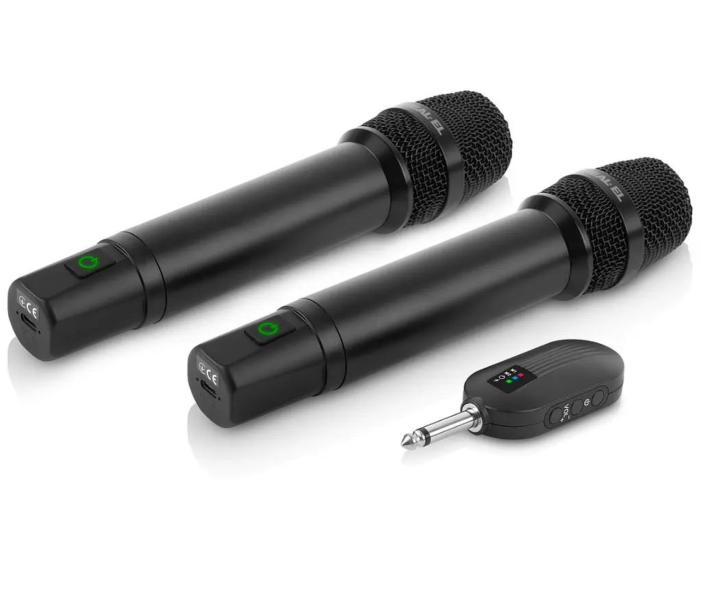 Мікрофони бездротові REAL-EL KM850 Wireless 3,5/6, 35 мм jack