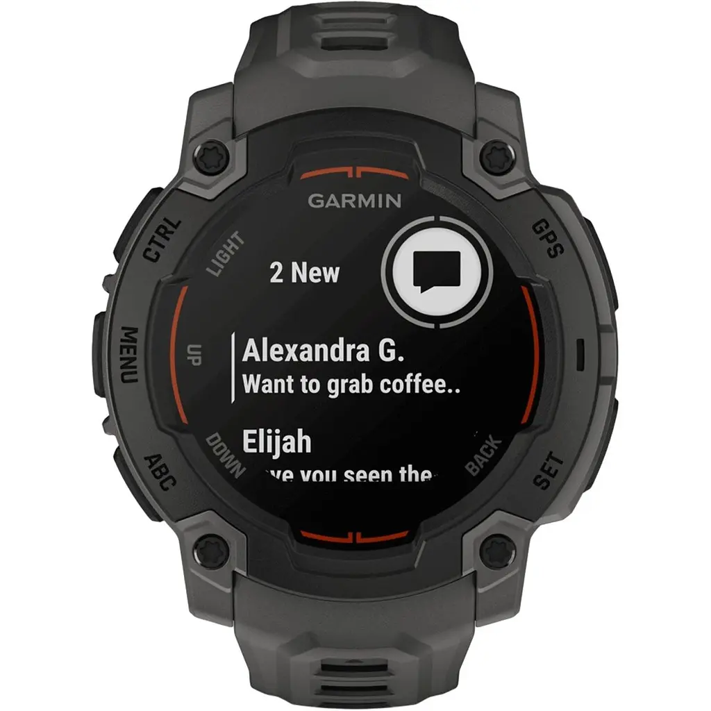 Смарт-годинник Garmin Instinct E 45mm Black with Charcoal Band (010-02933-00) [125567] - фото 7