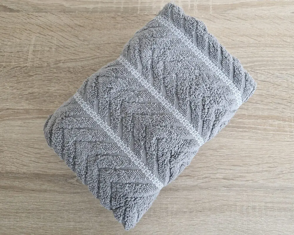 Набір турецьких махрових рушників Cestepe MicroCotton Premium 3 штуки 50x90 Multi 2 щільність 600 г/м2 - фото 8