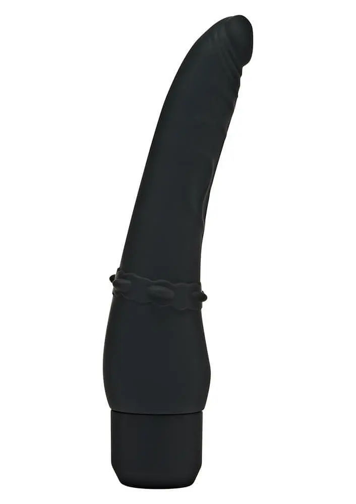 Вібратор Get Real Classic Smooth Vibrator Класичний силіконовий, 20,5 см чорний - фото 3