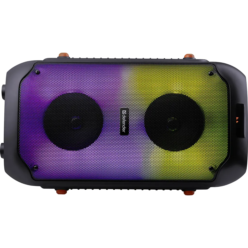 Акустична система 2.0 Defender Boomer 25, 25Вт RGB/BT/FM/USB/TF/AUX/MIC, чорна - фото 8