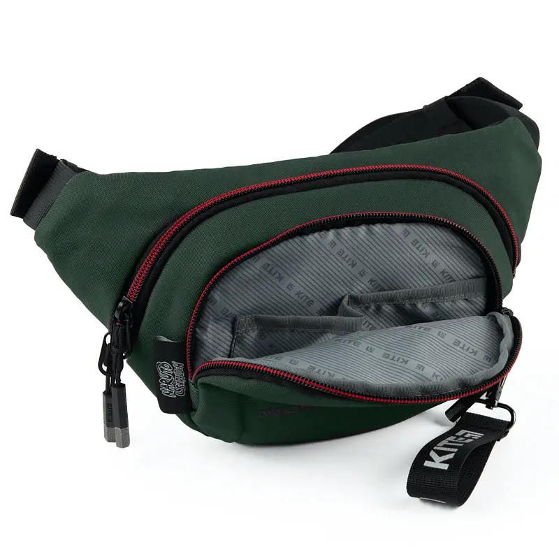 Сумка-бананка Kite Education teens 1007-1 NR зеленая (NR23-1007-1) - фото 4