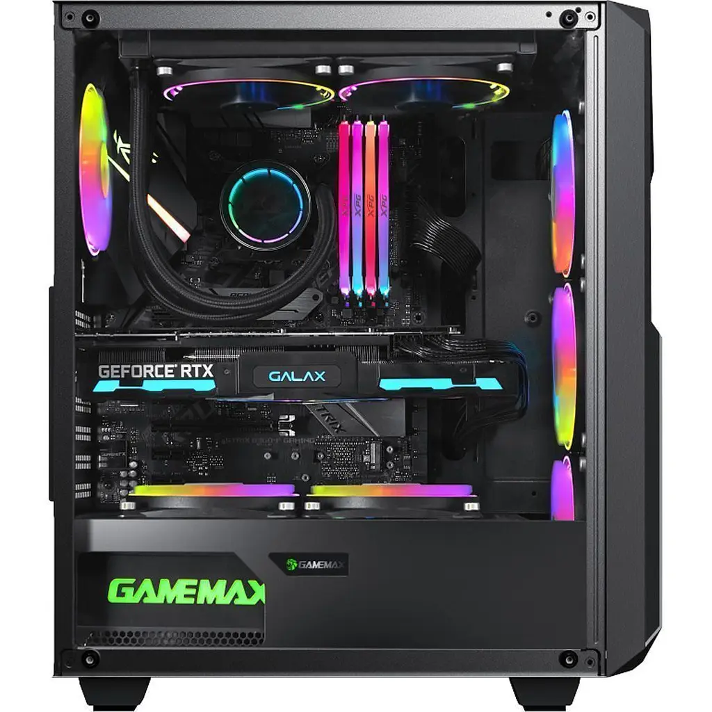 Корпус GameMax Revolt Black [166133] - фото 2