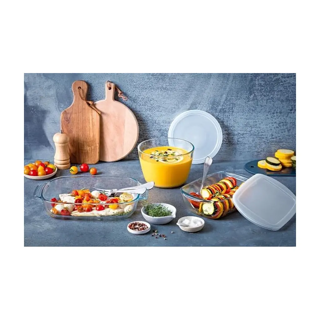 Форма для випікання Pyrex Daily прямокутна 31 х 20 х 6 см 1.8 л (230B000/3646) - фото 3