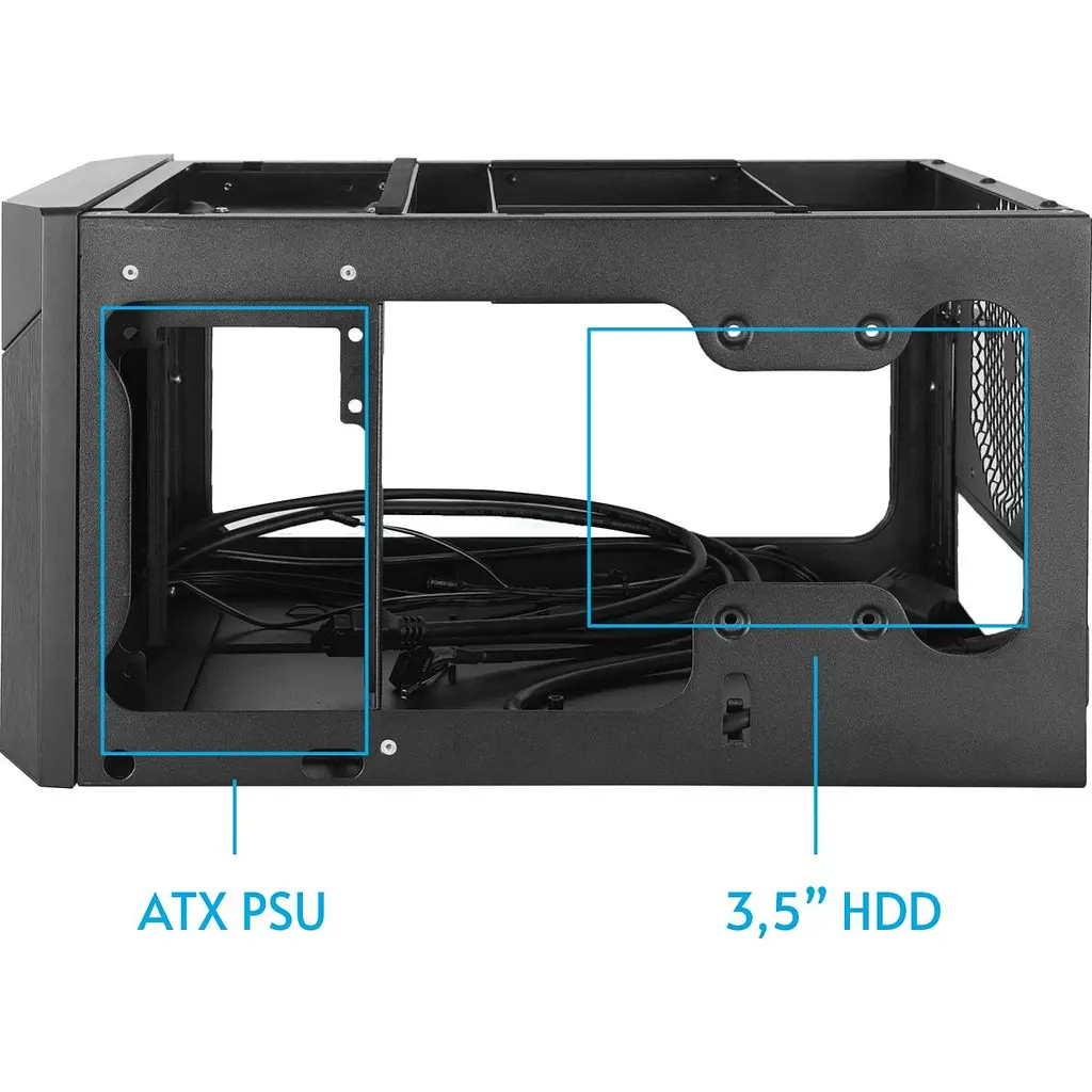 Корпус Chieftec Pro Cube Mini (CN-01B-OP) [135045] - фото 12
