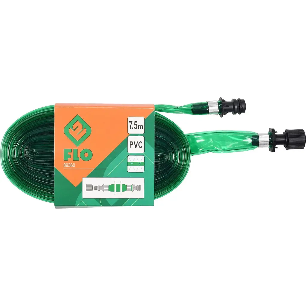 Шланг плоский с отверстиями для орошения Flo 7.5 м (89360) - фото 2