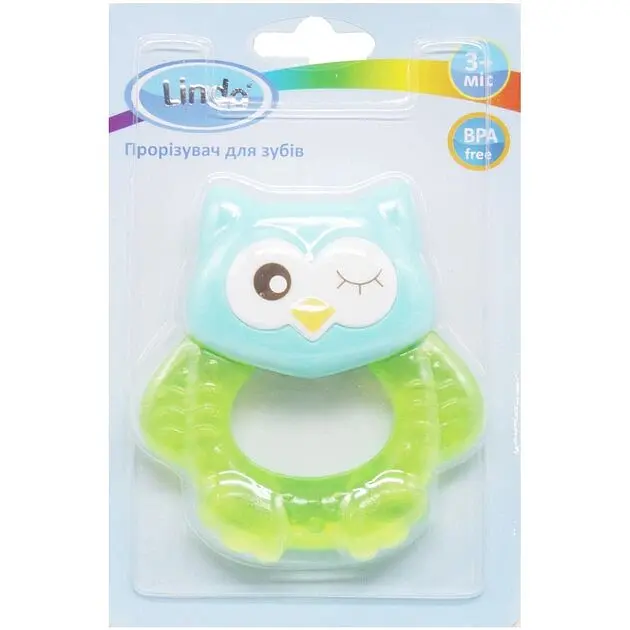Прорізувач для зубів Hippo Lindo PK 069 Салатовий shop (2000999705281)