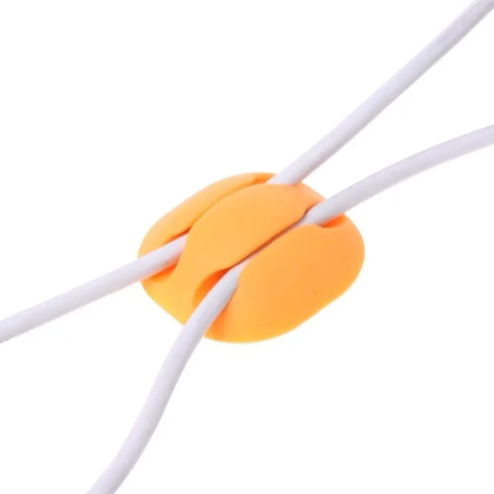 Органайзер для кабелю ExtraDigital Cable Clips CC947 коричневий - фото 6