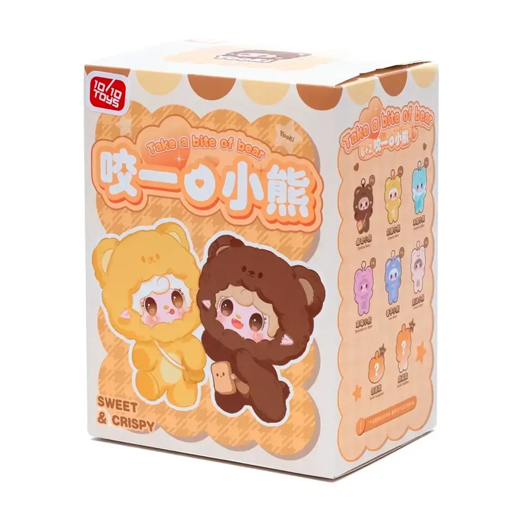 Брелок 10/10 Toys сюрприз Yooki Сладкие мишки V4 (2025-8-5)