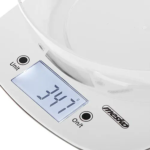 Ваги кухонні Mesko MS 3179 white - фото 7