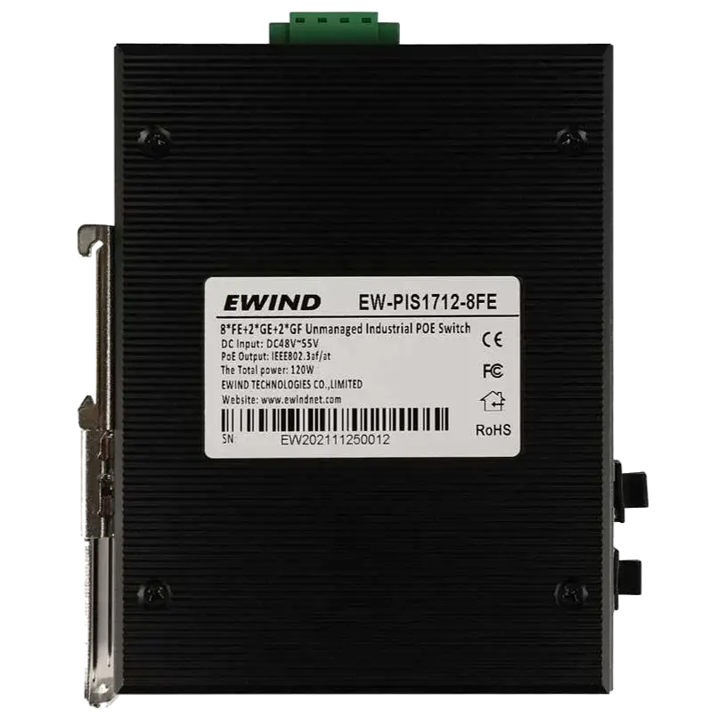 Комутатор Ewind 12 портів некерований PoE (EW-PIS1712-8FE) - фото 4