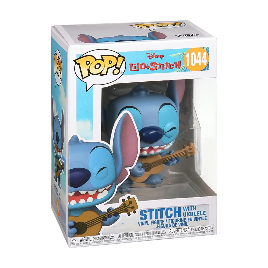Фігурка для геймерів Funko Pop Стіч з укулеле (55615) - фото 5